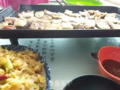 Make Barbecue and Korean sour step 8