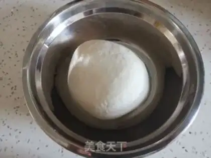 Make Cream bean cake step 2