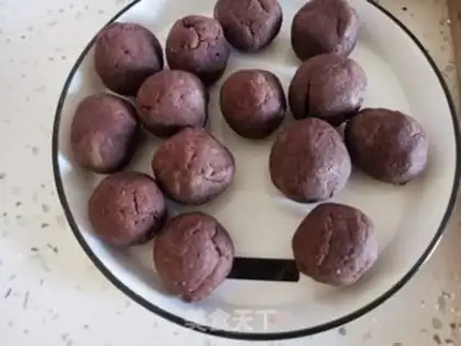 Make Cream bean cake step 3