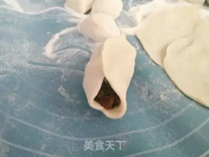 Make Porridge pork dumplings step 10