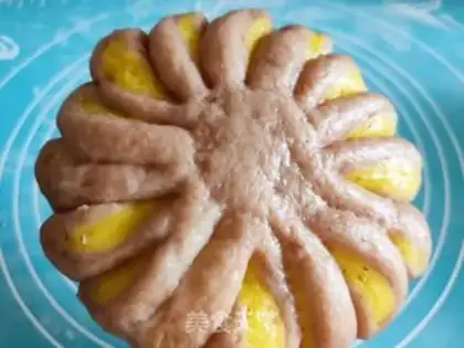 Make Flower buns step 26