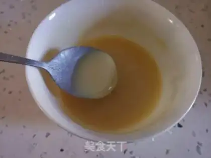 Make Cream bean cake step 4