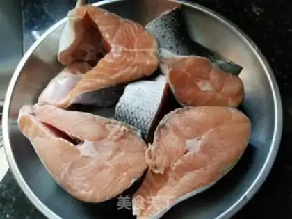 Make Burn the salmon step 0