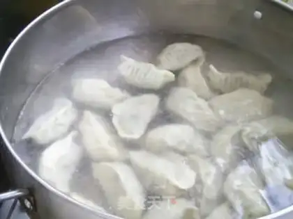 Make Porridge pork dumplings step 11