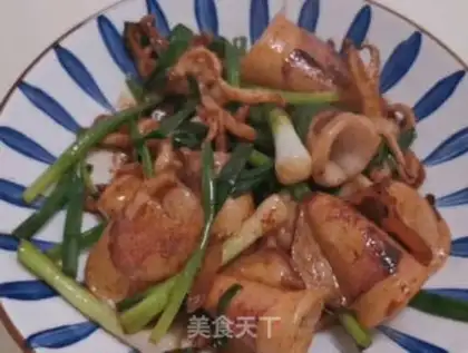 Make Fried squid step 5