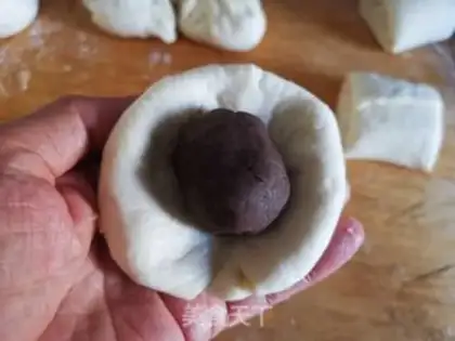 Make Cream bean cake step 12