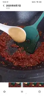 Make Red burning spicy ribs step 7
