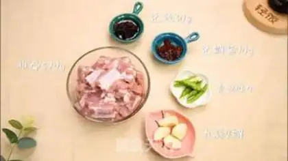 Make Garlic back to the pan ribs step 0