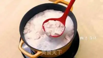 Make Garlic back to the pan ribs step 1