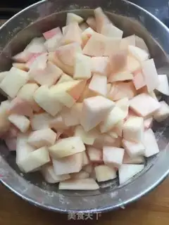 Make Peach pie step 2
