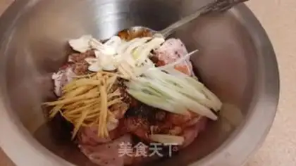 Make Honey-cooked chicken wings step 4