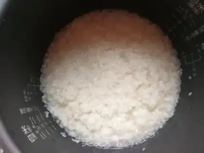 Make Loose rice step 0