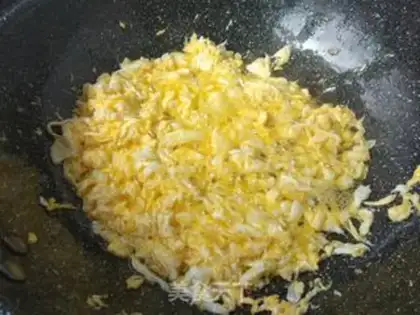 Make Cream egg dumplings step 1