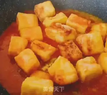 Make Sugar and tofu step 4
