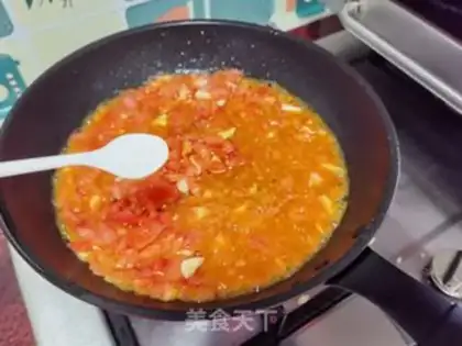 Make Egghand noodles step 6
