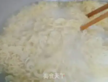 Make Fried noodles step 1