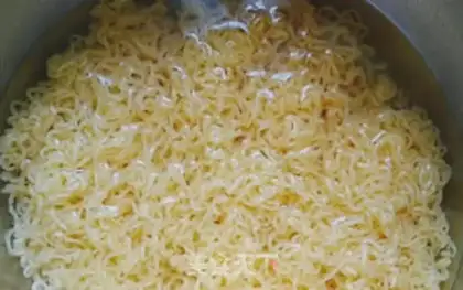 Make Fried noodles step 2