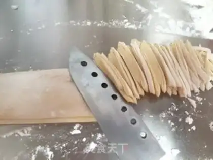 Make Egghand noodles step 13