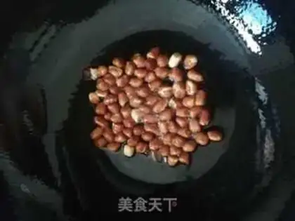 Make Potato leaves with peanuts step 2