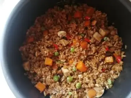 Make Loose rice step 13