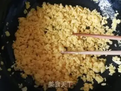 Make Golden fungus egg dumplings step 4