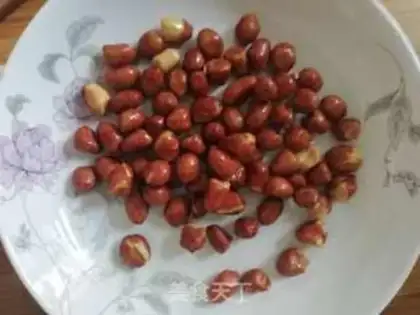 Make Potato leaves with peanuts step 3