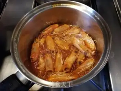 Make Shrimp oil step 2