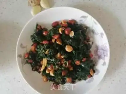 Make Potato leaves with peanuts step 7