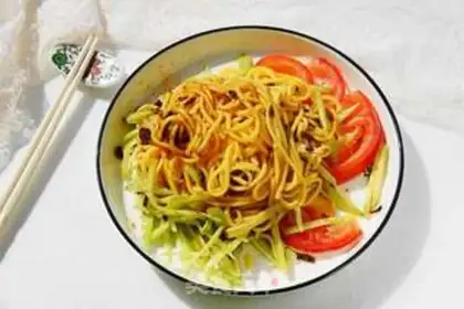 Make Roasted corn noodles step 5