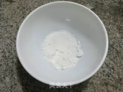 Make Red sugar, white and cold step 1