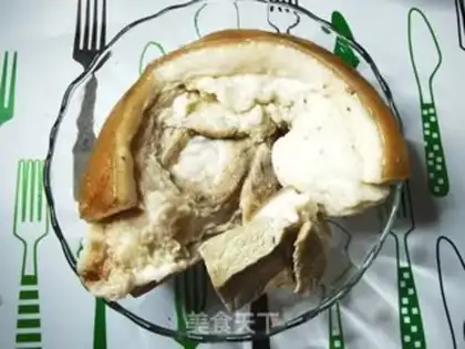 Make Frozen meat buns step 2