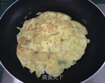 Make Ham and vegetable rice step 3