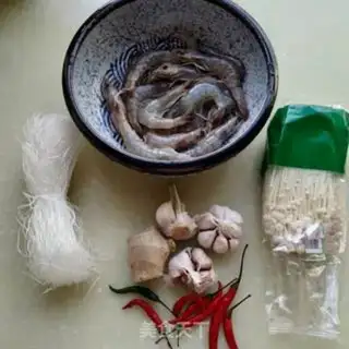 Make Garlic fan shrimp step 0