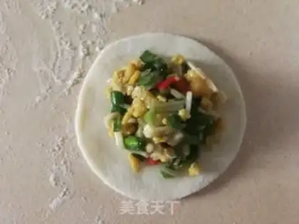 Make Golden fungus egg dumplings step 19