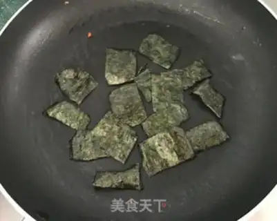 Make Ham and vegetable rice step 5