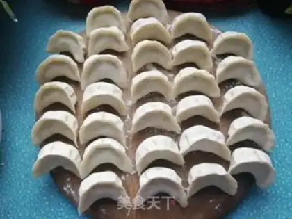 Make Golden fungus egg dumplings step 21