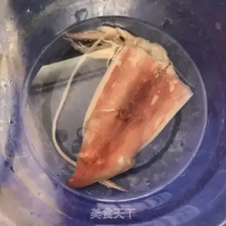 Make Dry squid meatloaf step 0