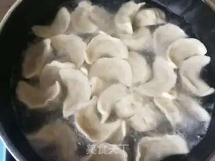 Make Golden fungus egg dumplings step 22