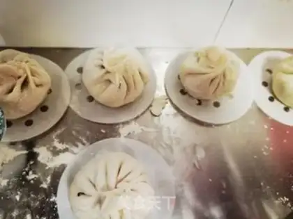 Make Frozen meat buns step 10