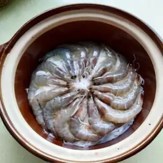 Make Garlic fan shrimp step 13