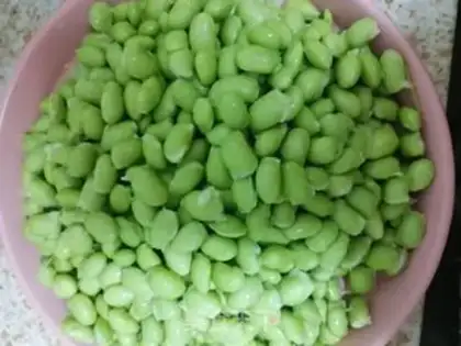 Make Meat and green beans step 0