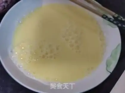 Make Fresh tape steamed eggs step 1