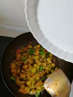 Make Hot cabbage cheese step 6