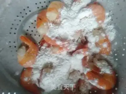 Make Spicy shrimp step 1