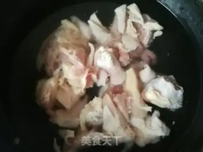 Make Carrot Mountain medicine for chicken legs step 1