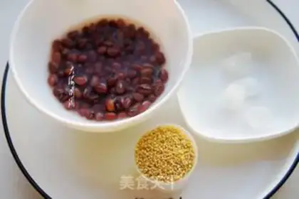 Make Red bean millet step 0