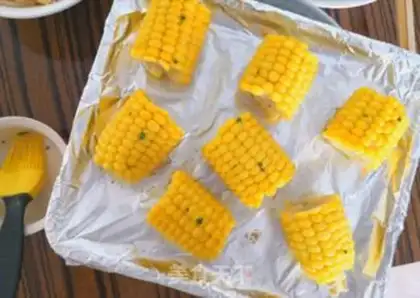 Make Buttered corn step 2