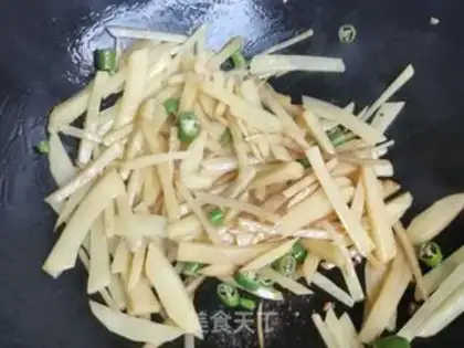Make Potato spicy pepper step 7