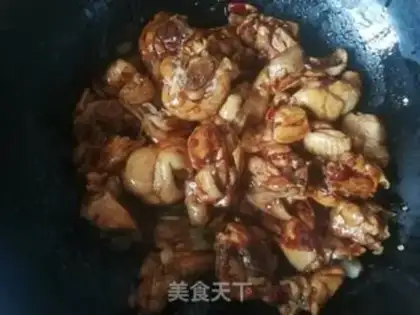 Make Carrot Mountain medicine for chicken legs step 9