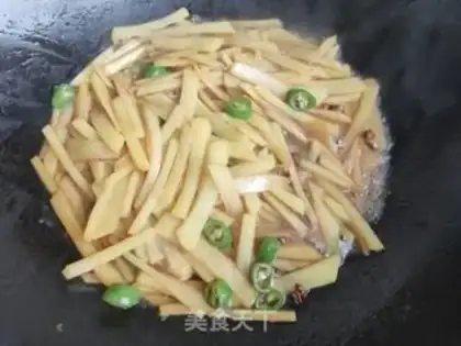 Make Potato spicy pepper step 8